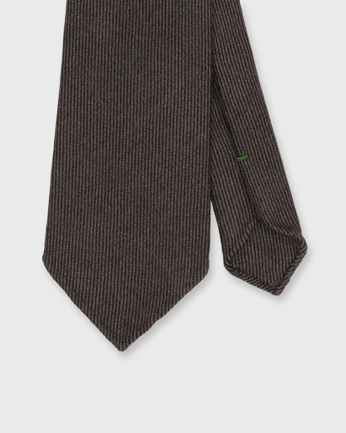 Wool Twill Tie In Mushroom 1