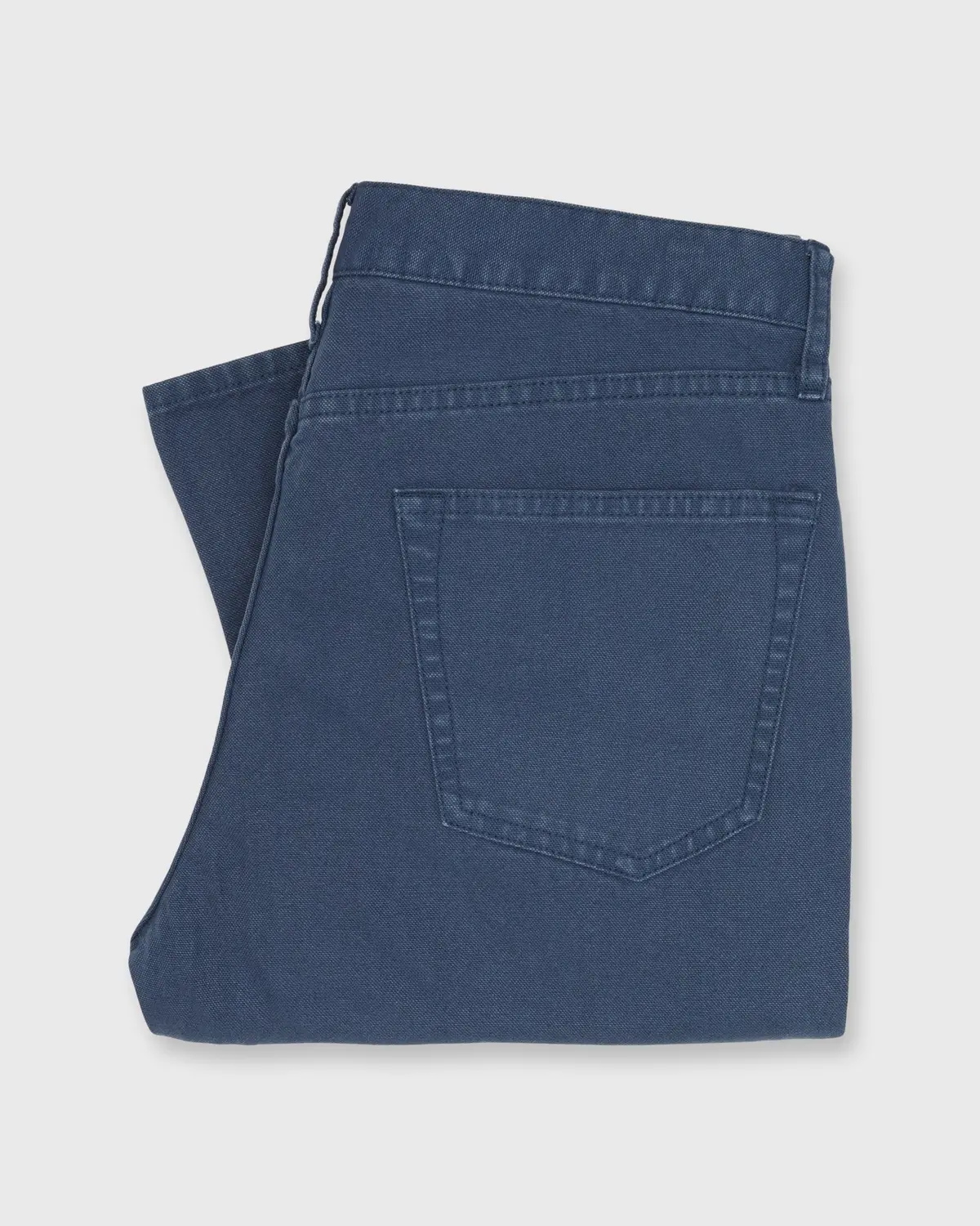 Slim Straight 5-Pocket Pant In Pacific Garment-Dyed Canvas 1