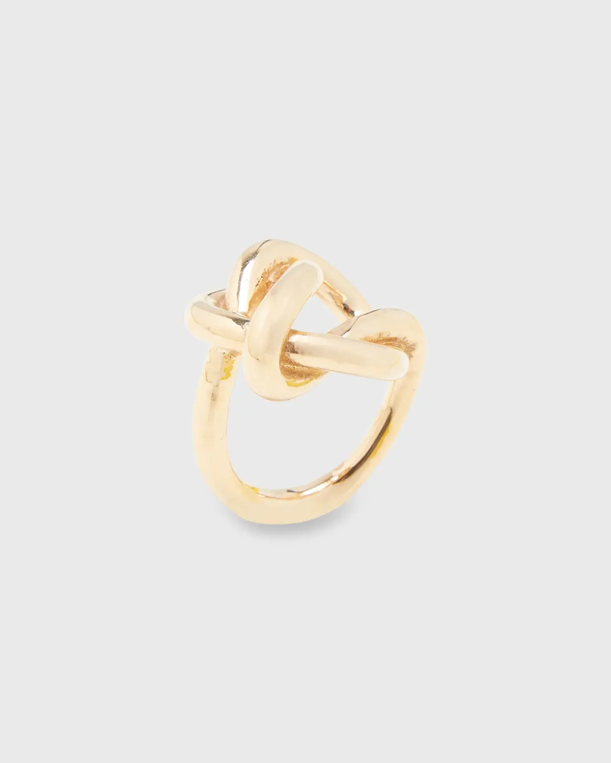 Large Knot Ring In Gold 1