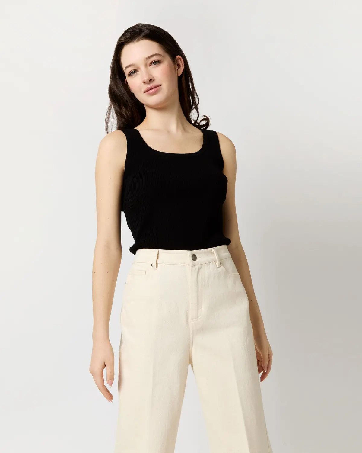Nia Shell In Black Ice Cotton 1