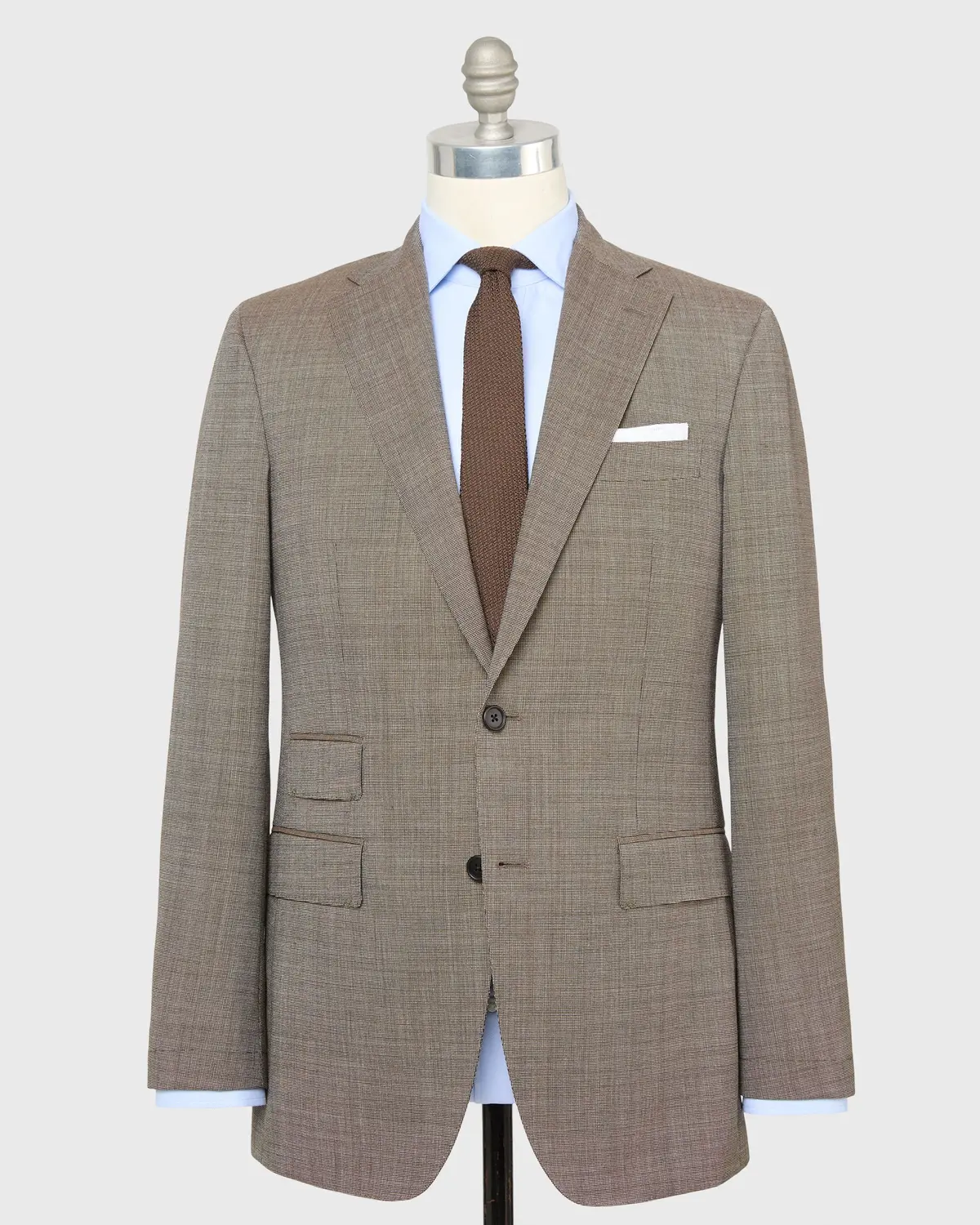 Kincaid No. 3 Suit In Chocolate Nailhead 1