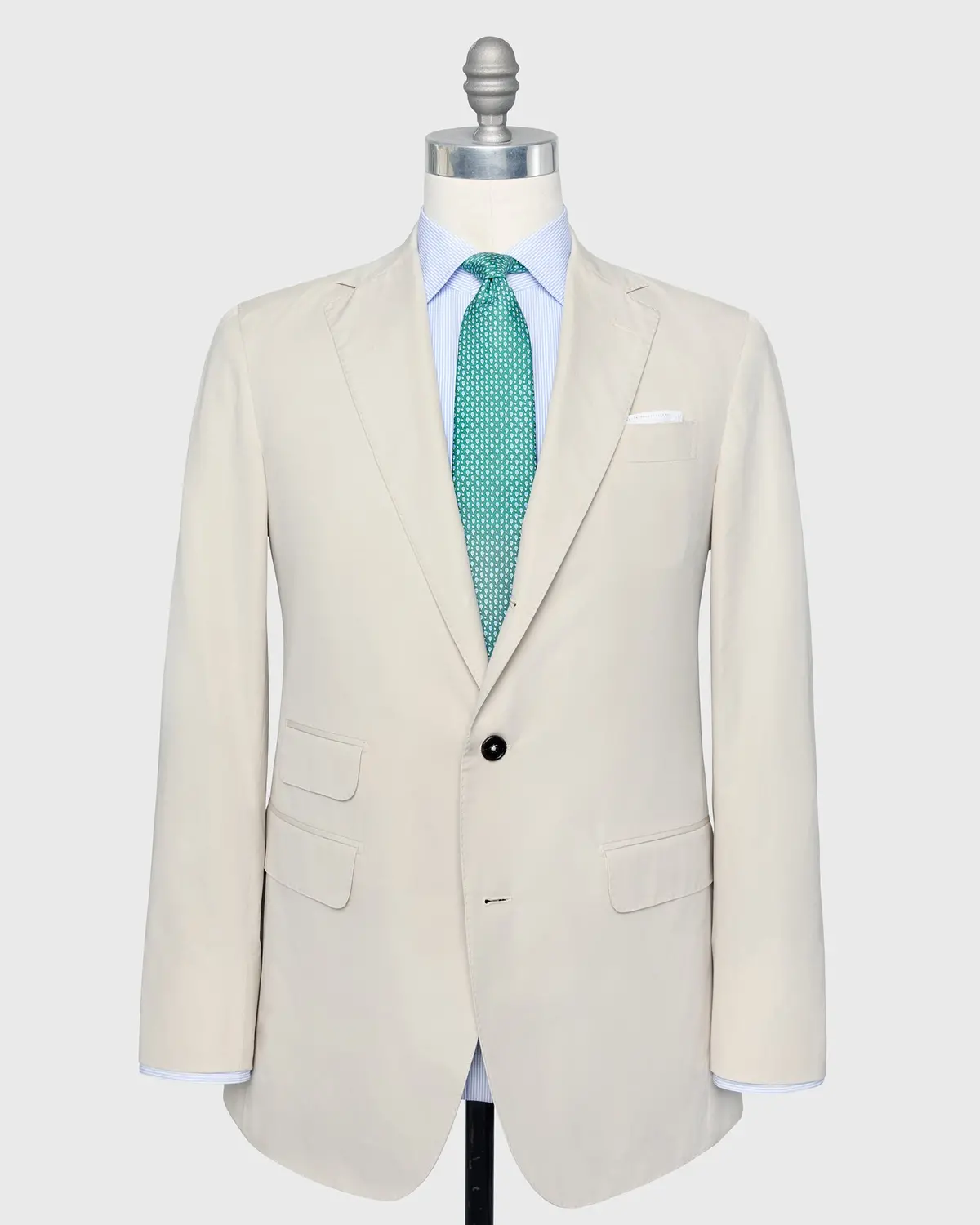 Virgil No. 2 Suit In Stone Poplin 1