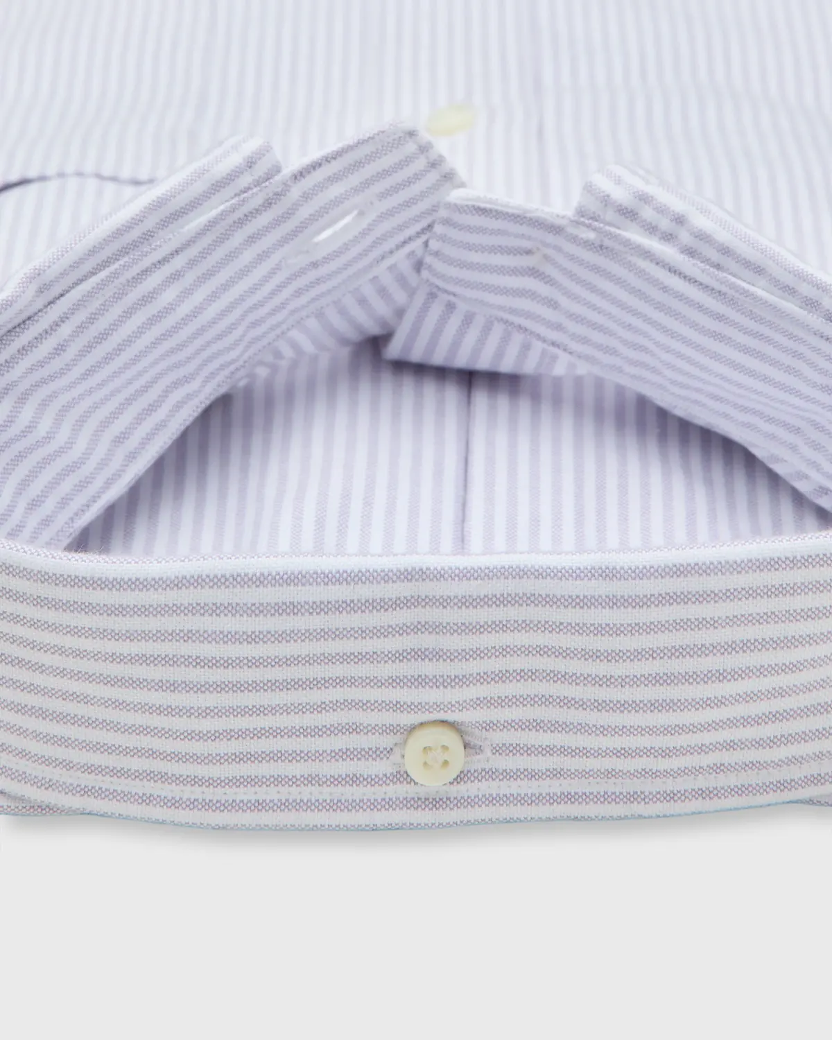 Button-Down Sport Shirt In Lavender University Stripe Oxford 3