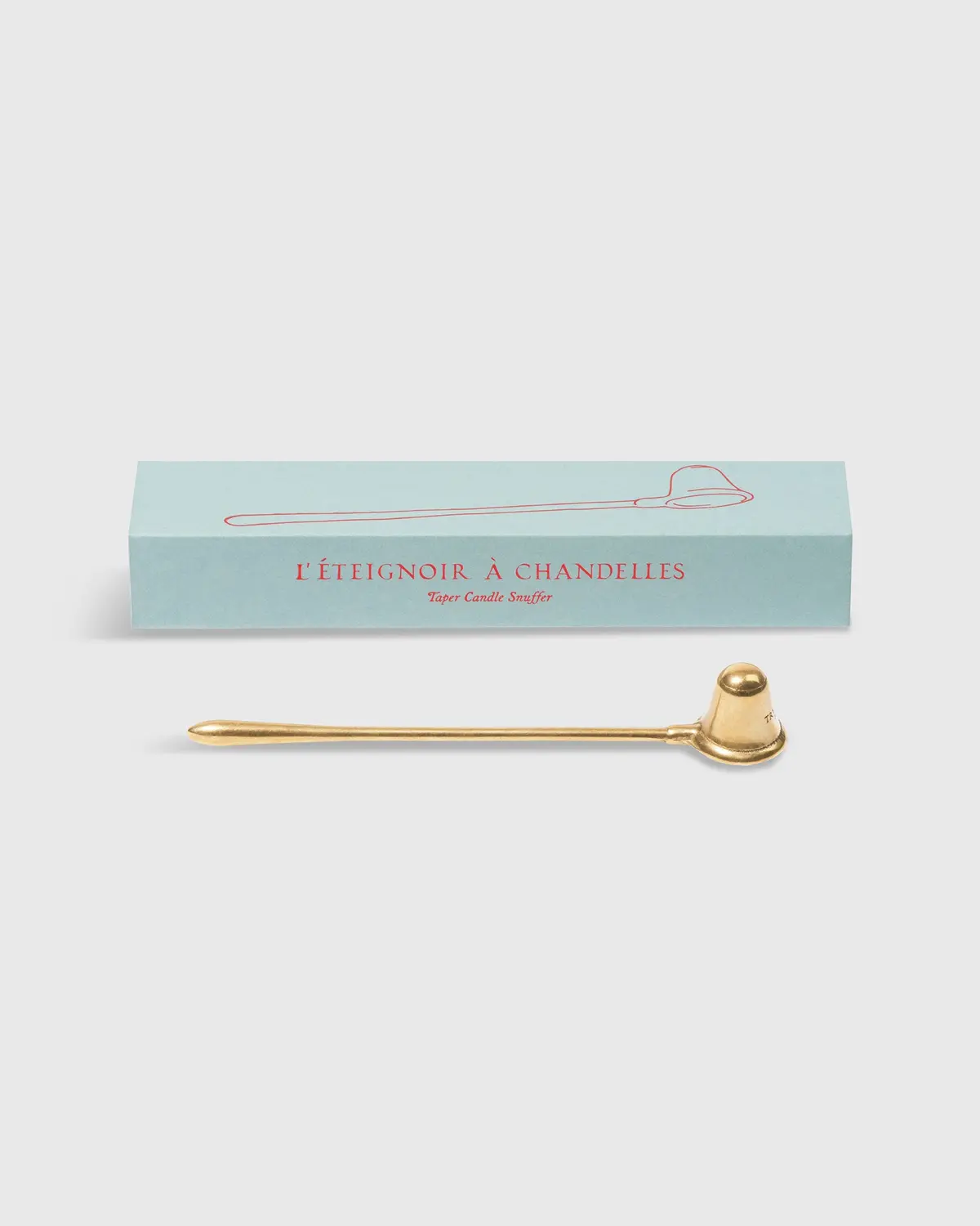 Taper Candle Snuffer In Brass 1