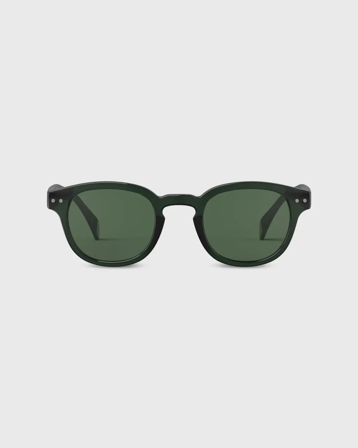 #C Sunglasses In Bakelite Green 1