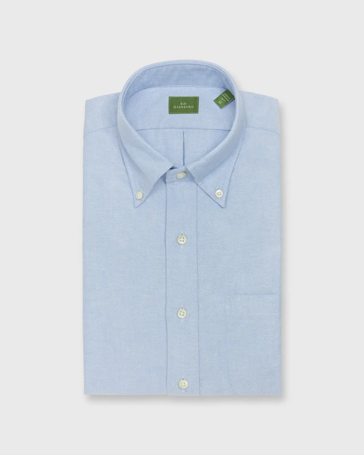 Button-Down Dress Shirt In Blue Oxford 1