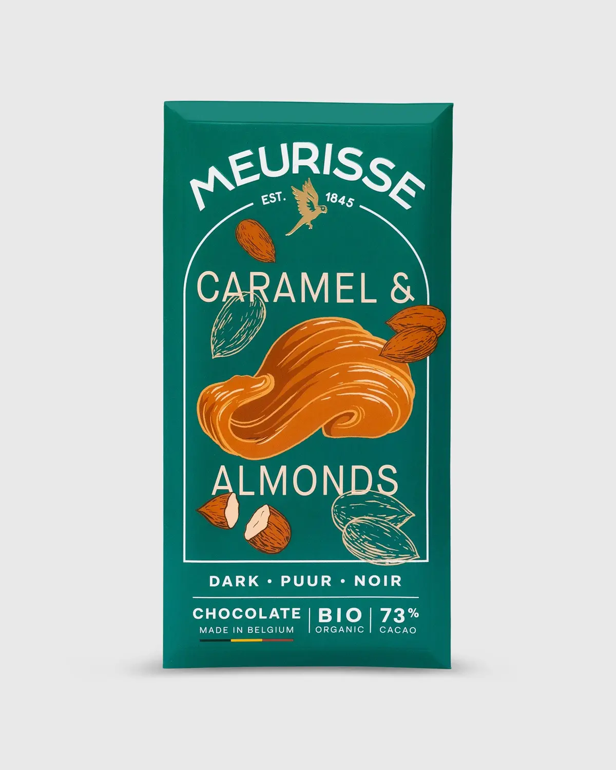 Dark Chocolate In Carmel & Almonds 1