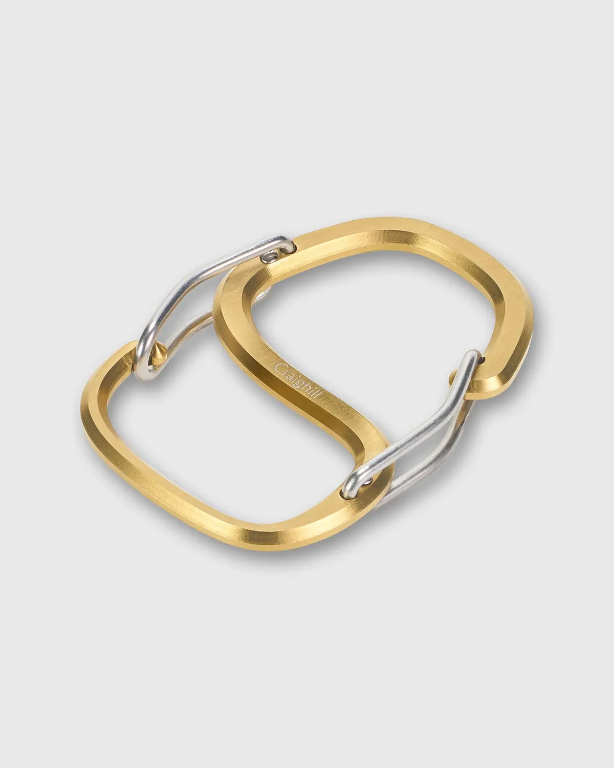 Coachwhip Carabiner In Brass 1