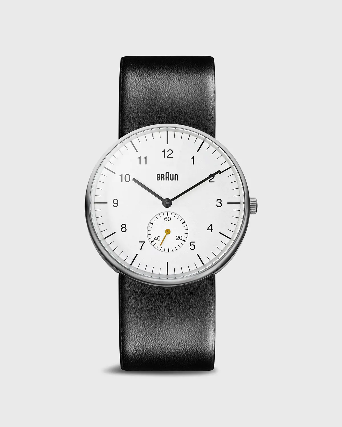 Analog Watch In White/Black 1