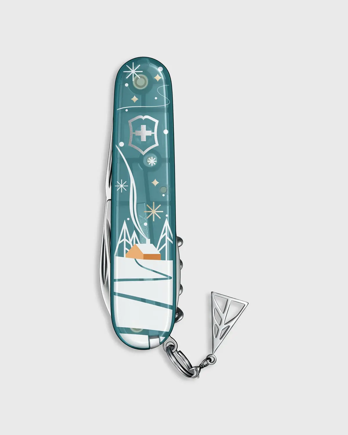 Limited Edition Swiss Army Collector’S Knife In Spartan Winter Magic 2024 1