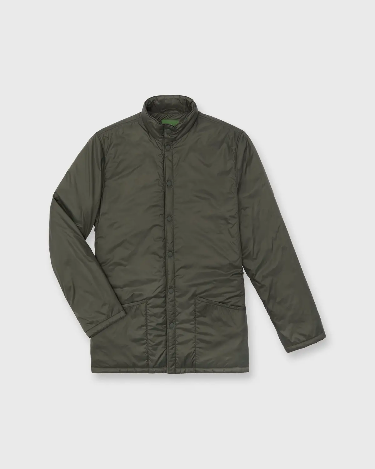 Cashpad Traveler's Estate Jacket In Olive Nylon 1