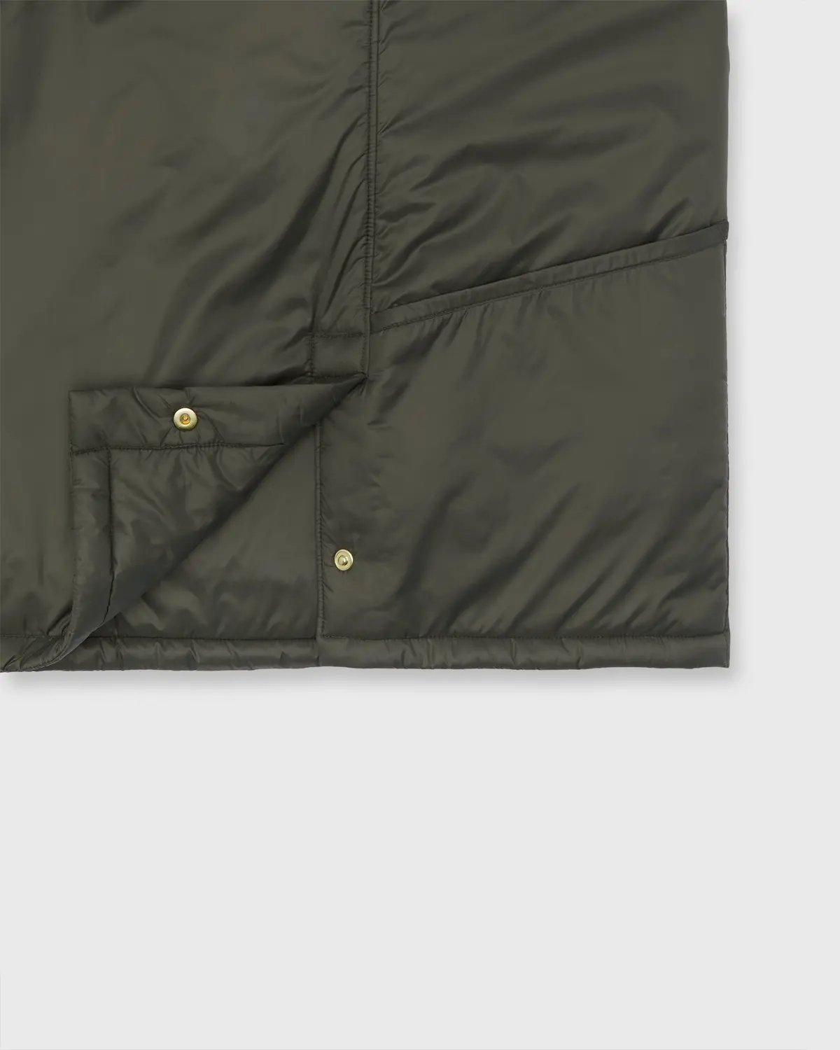 Cashpad Traveler's Estate Jacket In Olive Nylon 3