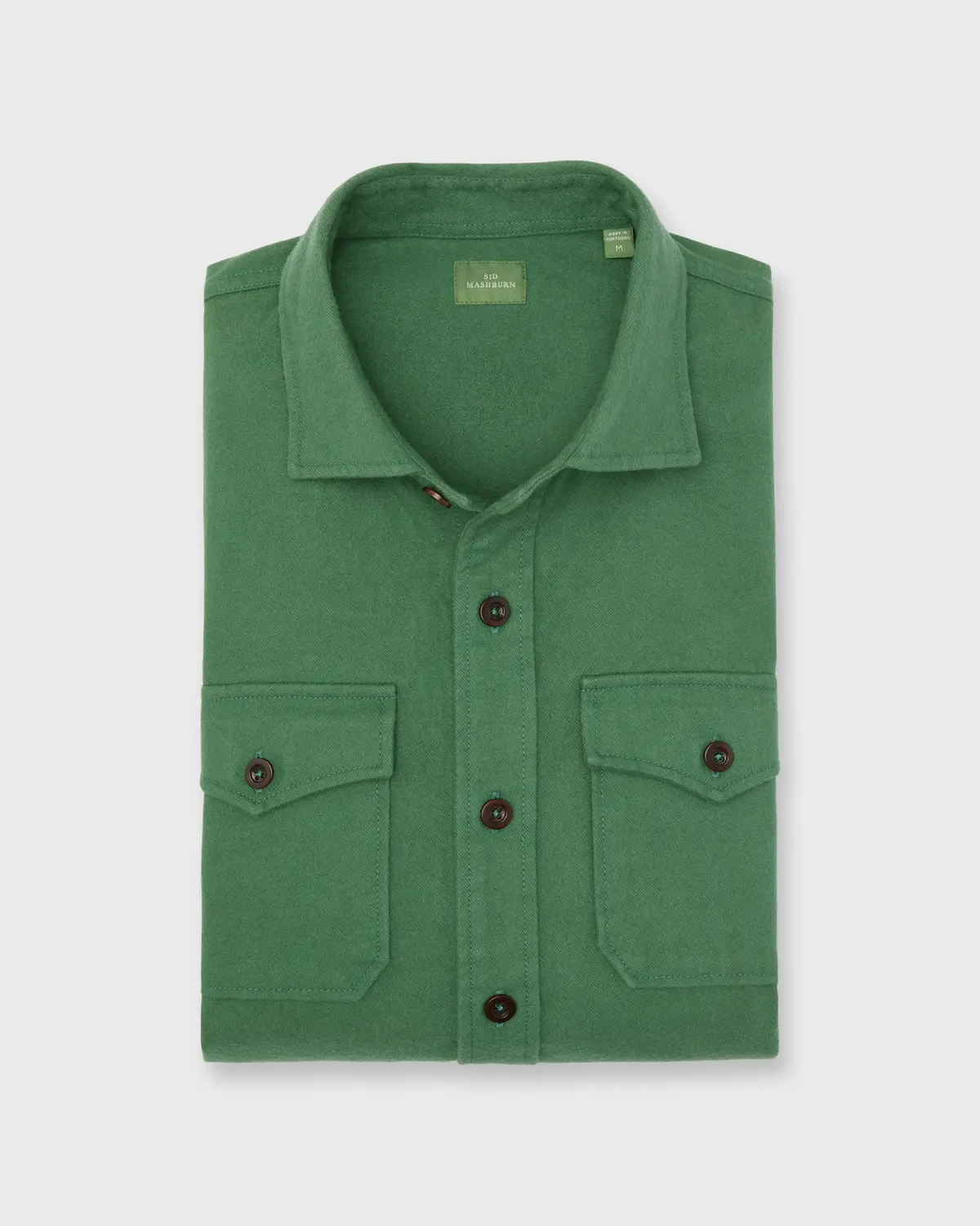 Cpo Shirt In Forest Heavyweight Flannel 1