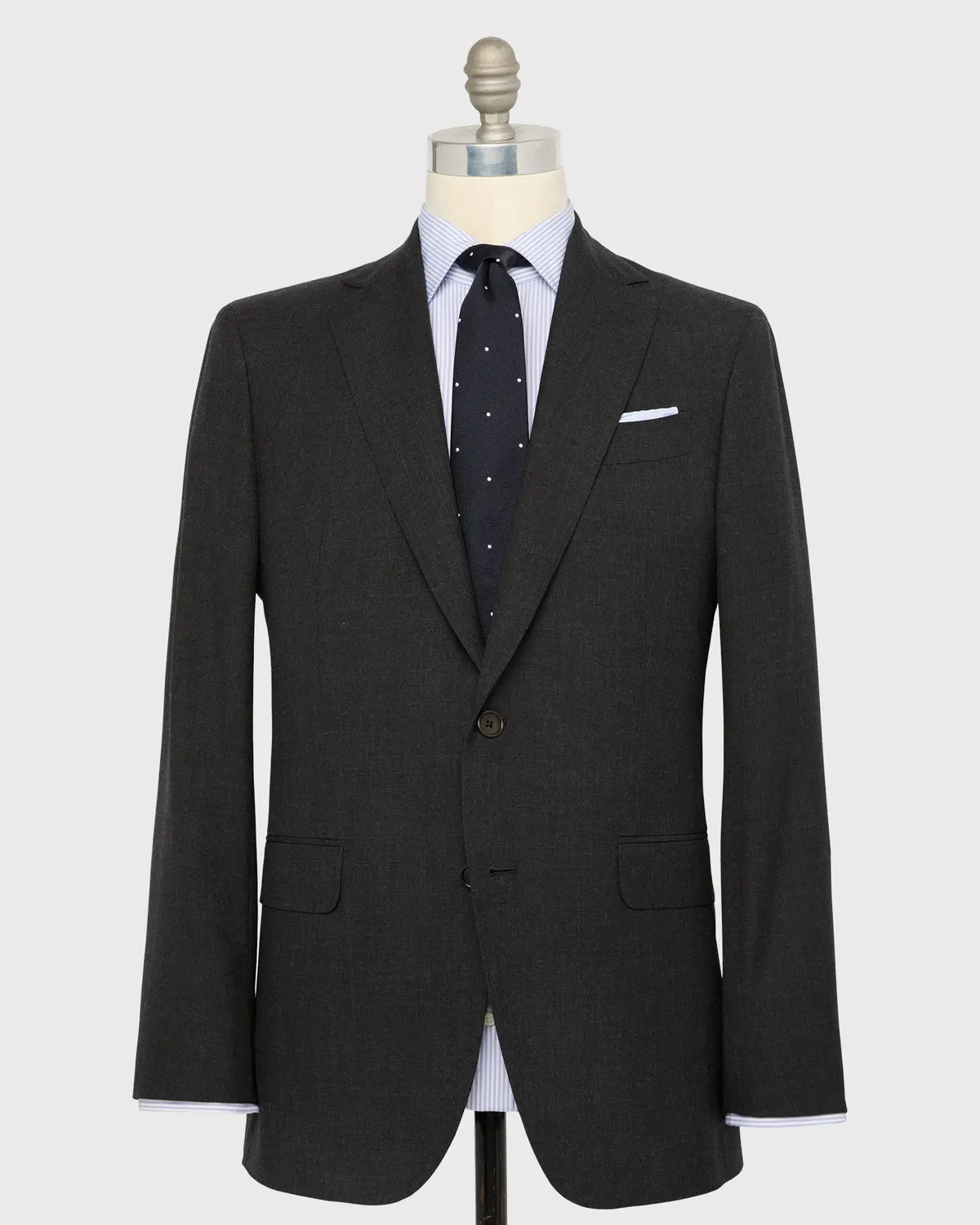 Kincaid No. 2 Suit In Charcoal Plainweave 1
