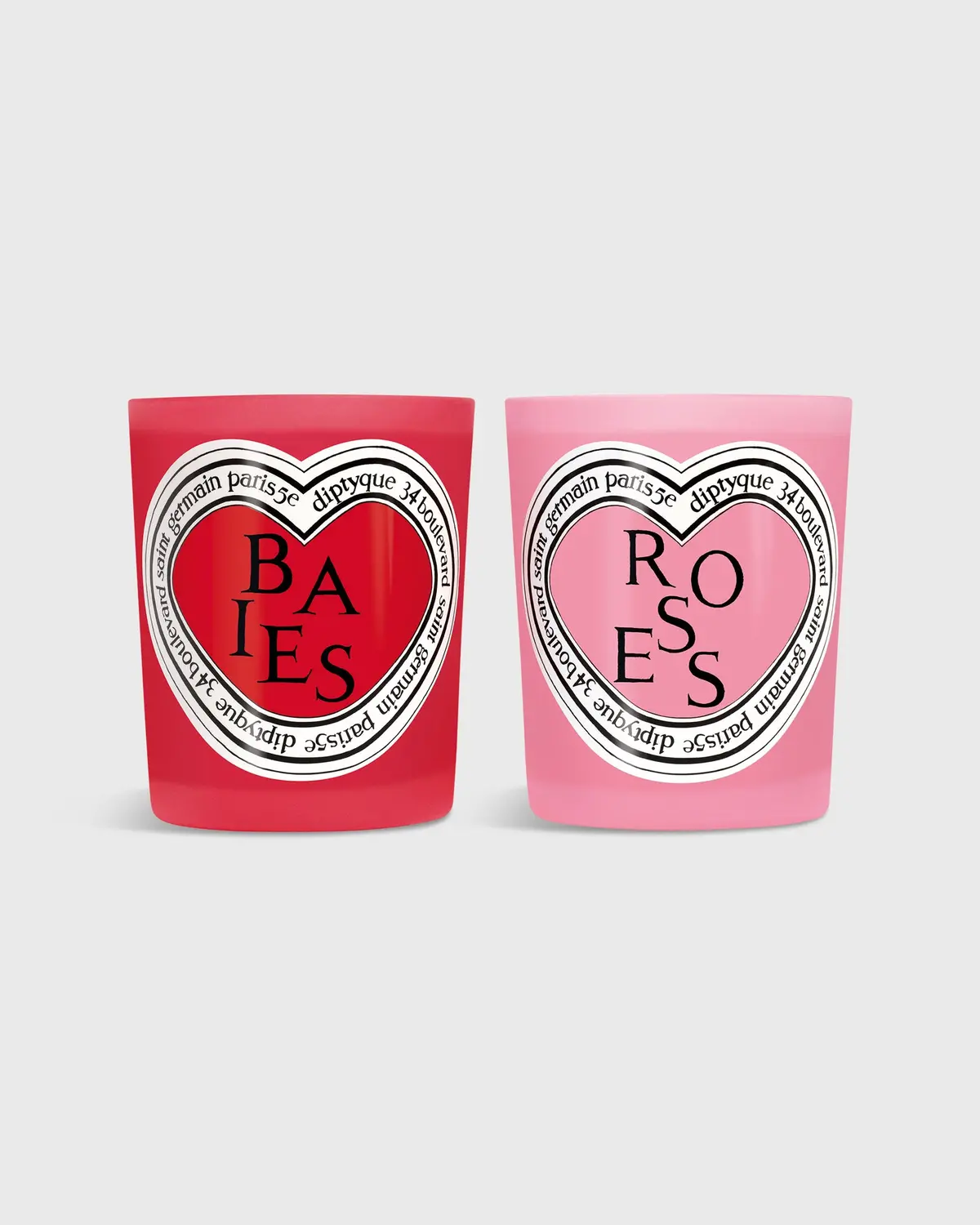 Limited Edition Candle Duo In Baies & Roses 1
