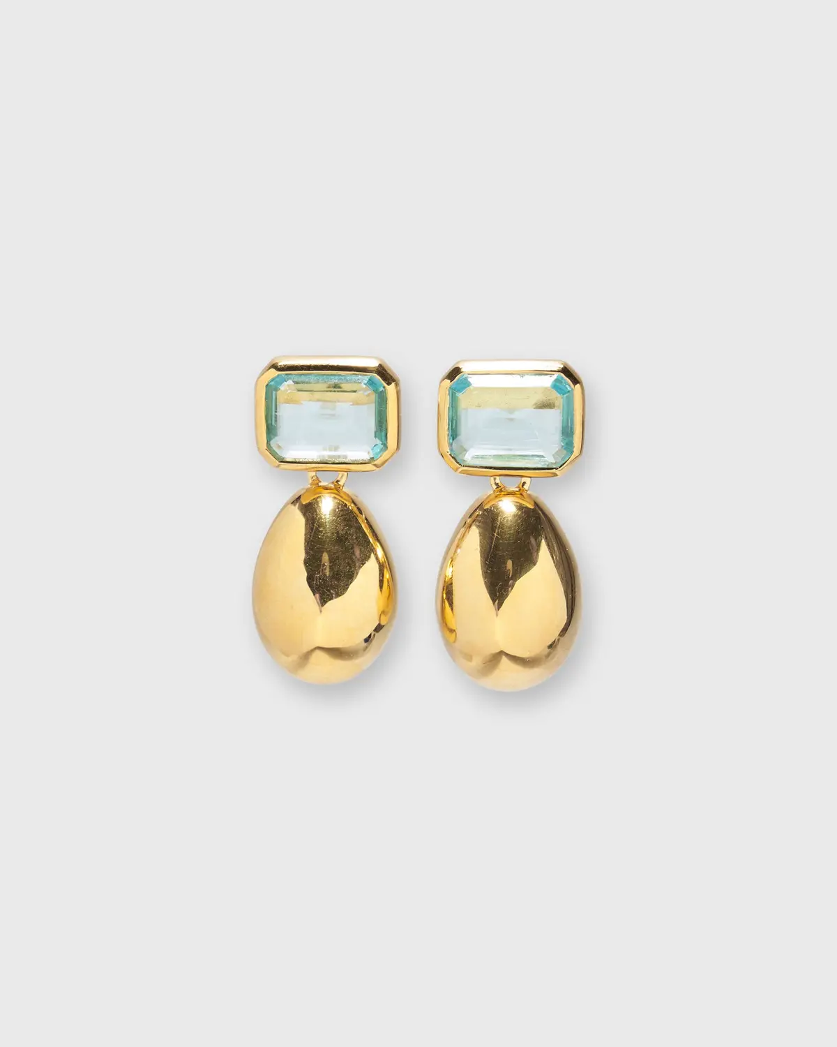 Bean Earrings In Gold 1