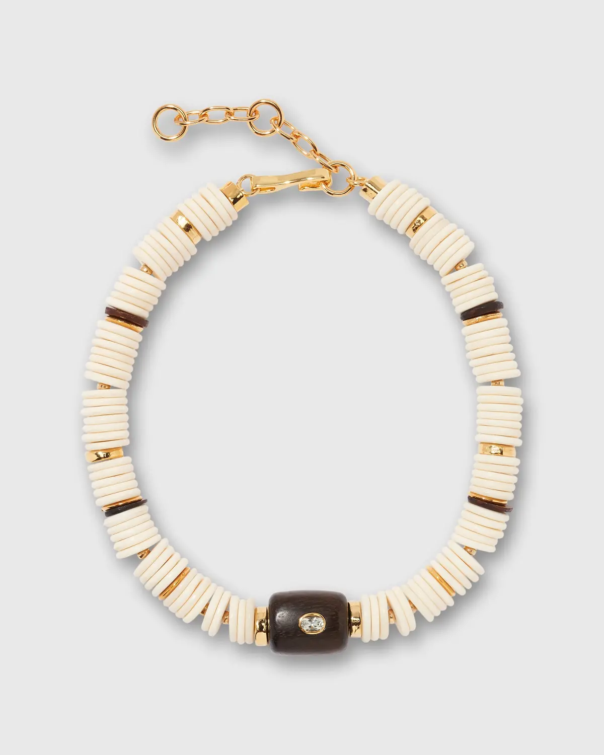 New Moon Collar In White 1