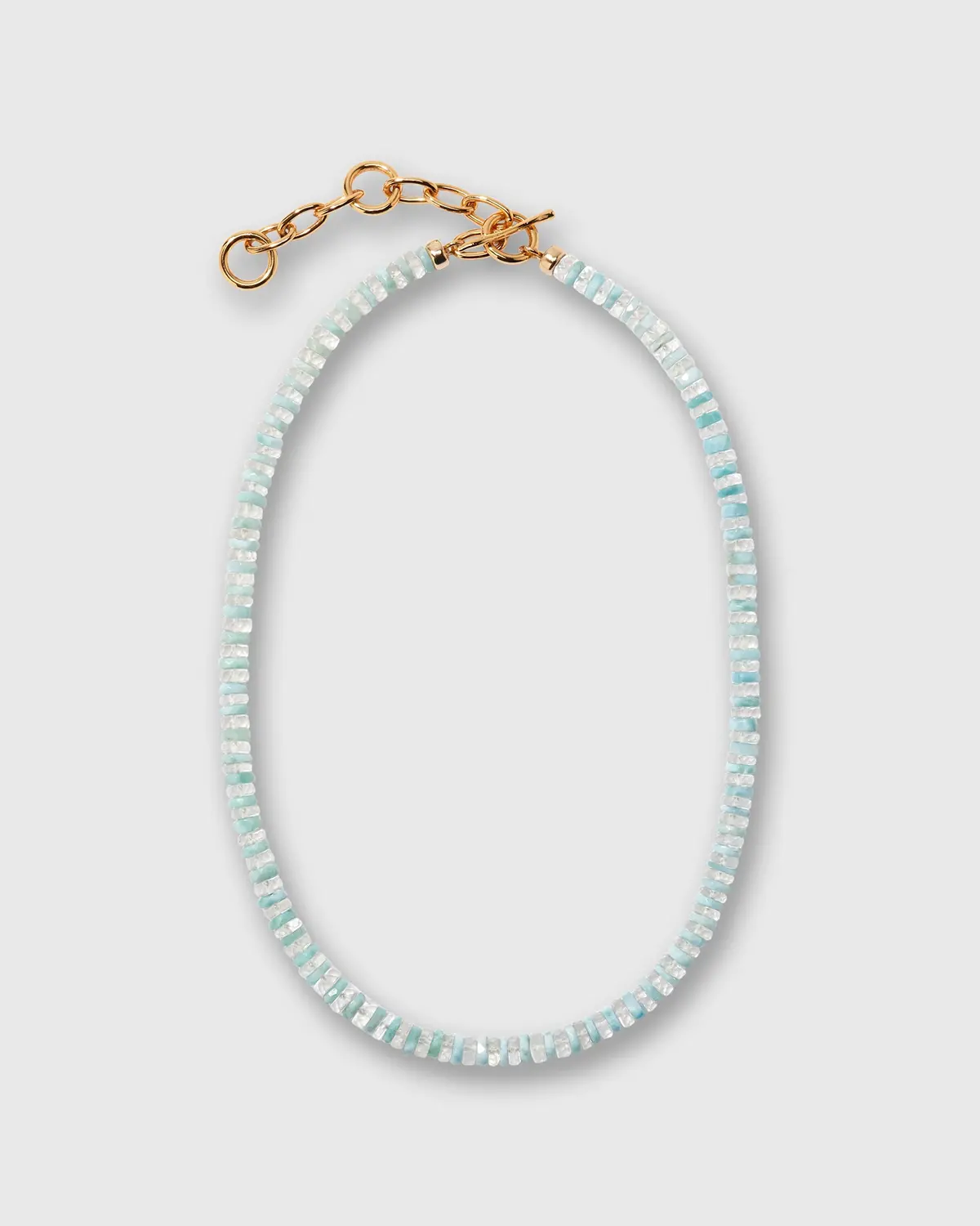 Santo Necklace In Mineral Blue 1