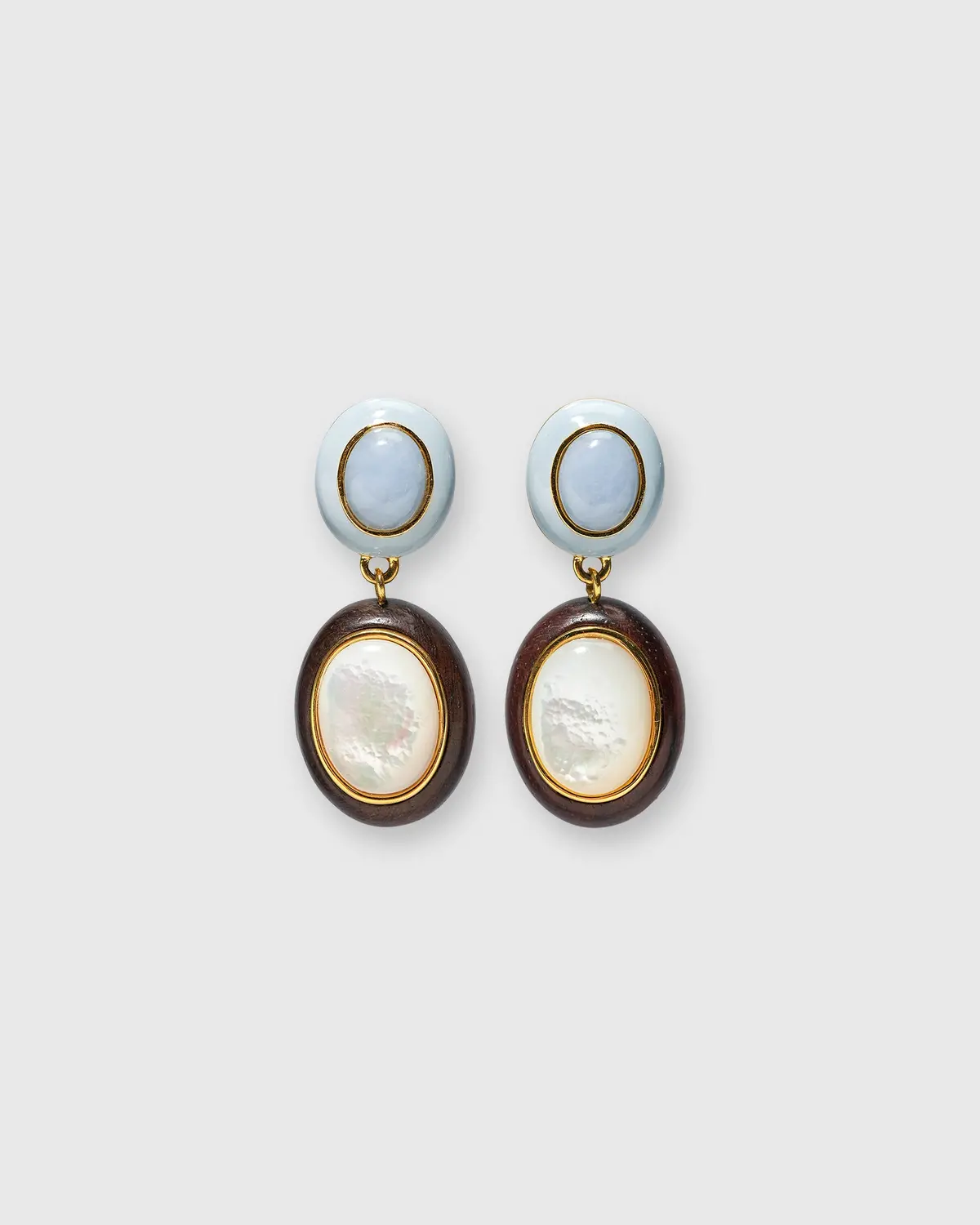 Papaya Earrings In Pearl 1