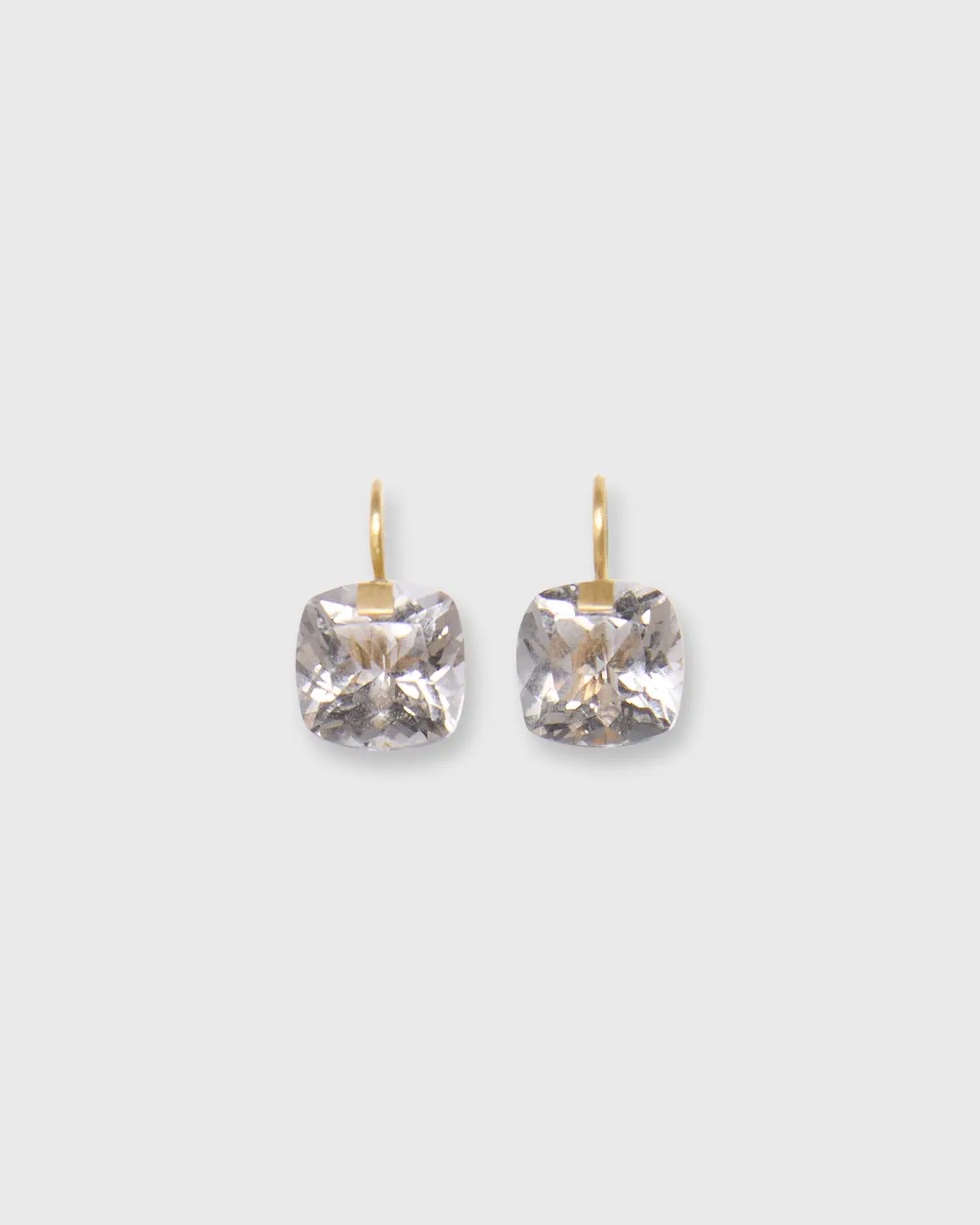 Small Summer Earrings In Smokey Quartz 1