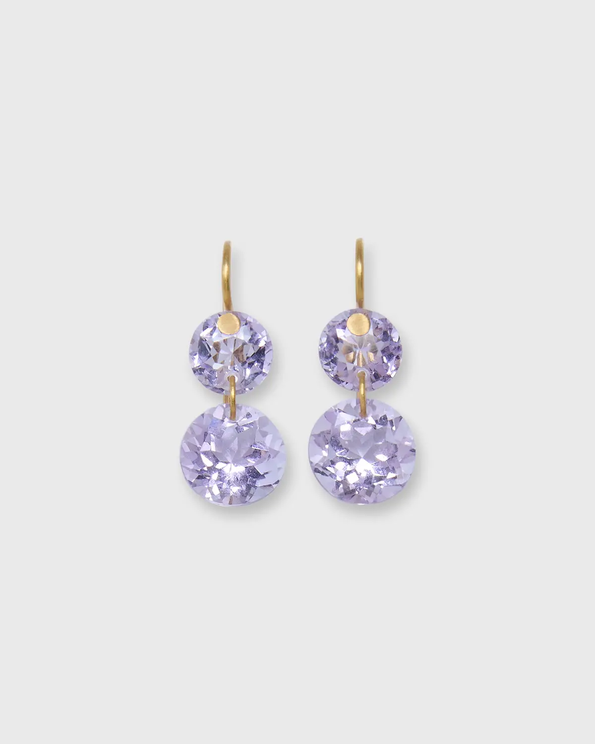 Extra Small Incandescence Earrings In Amethyst 1
