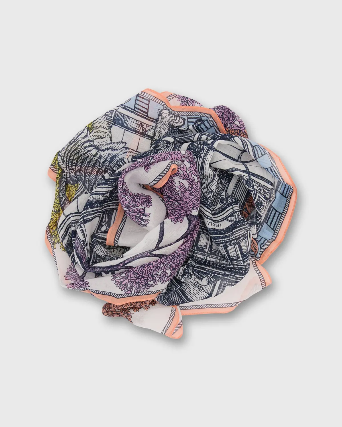 Mirage Square Scarf In Multicolor 1