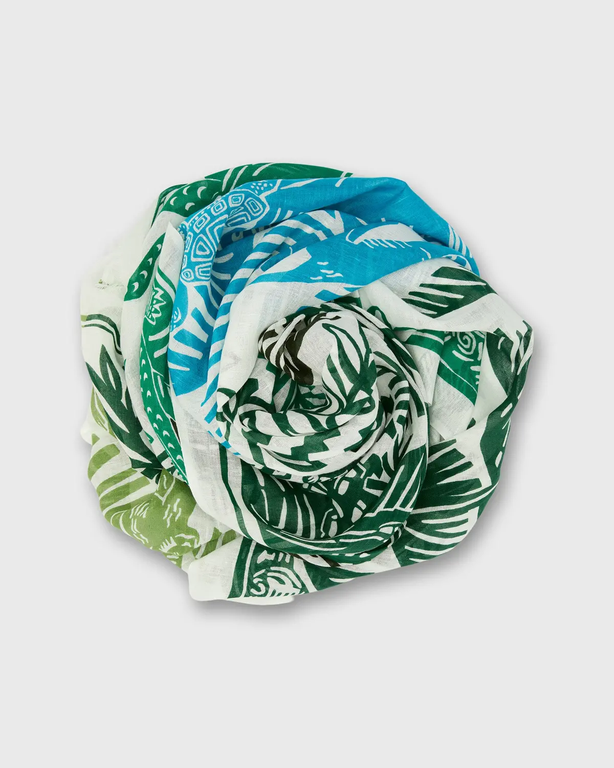 Jungle Scarf In Green 1