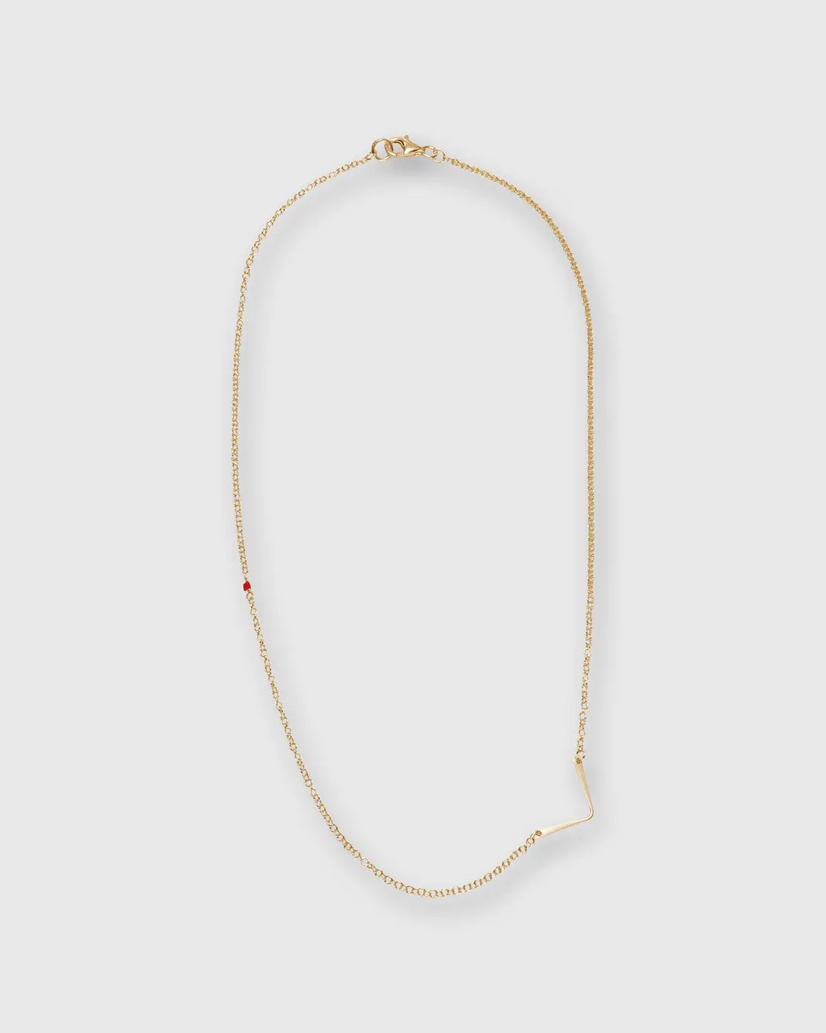 Fine Chain Necklace In Silk/Gold 1