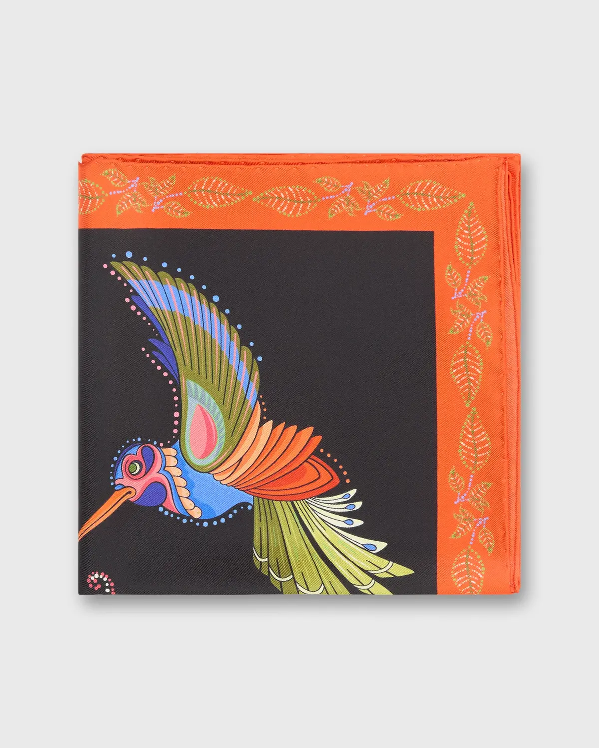 Silk Square Scarf In Hummingbird 2