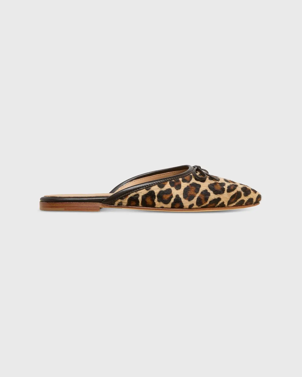 Joy Mule In Leopard Calf Hair 1