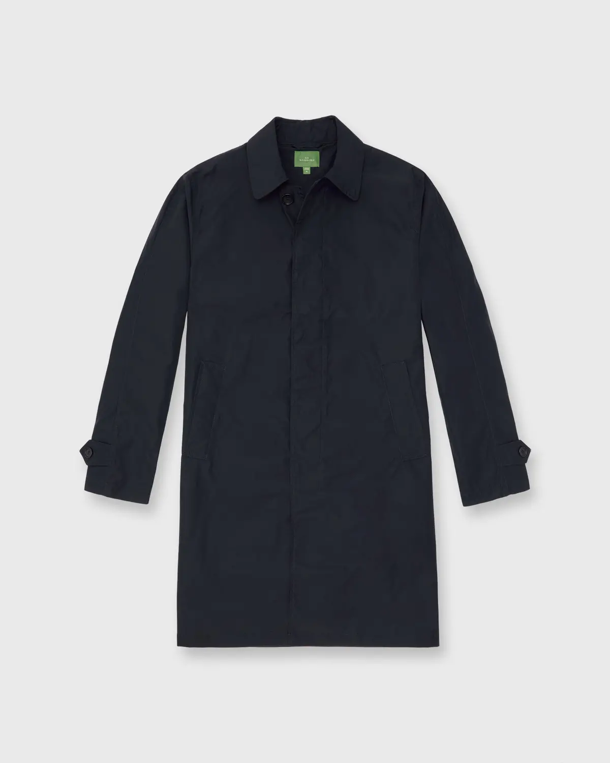 Traveler's Trench In Navy Nylon 1