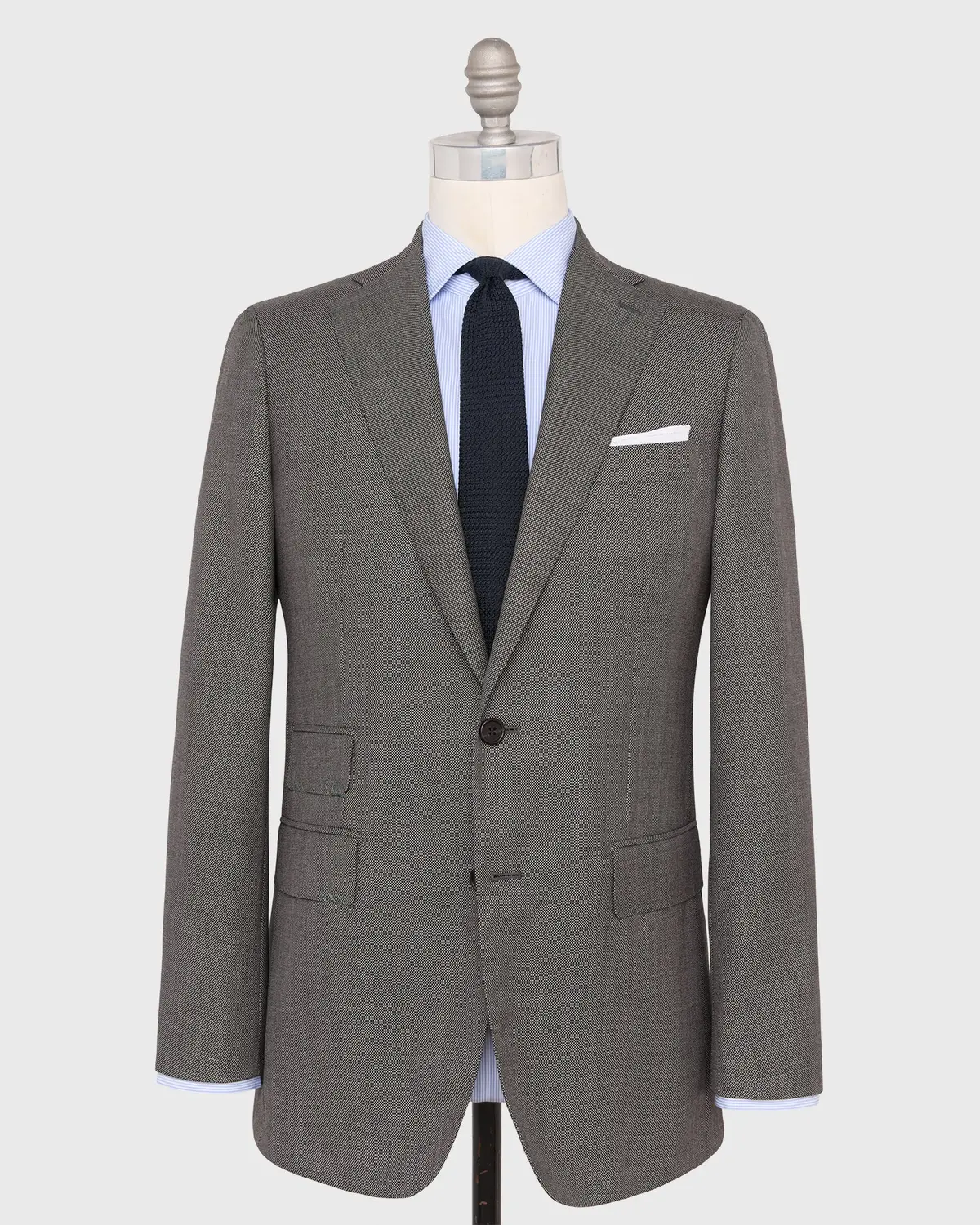 Kincaid No. 3 Suit In Grey Birdseye 1