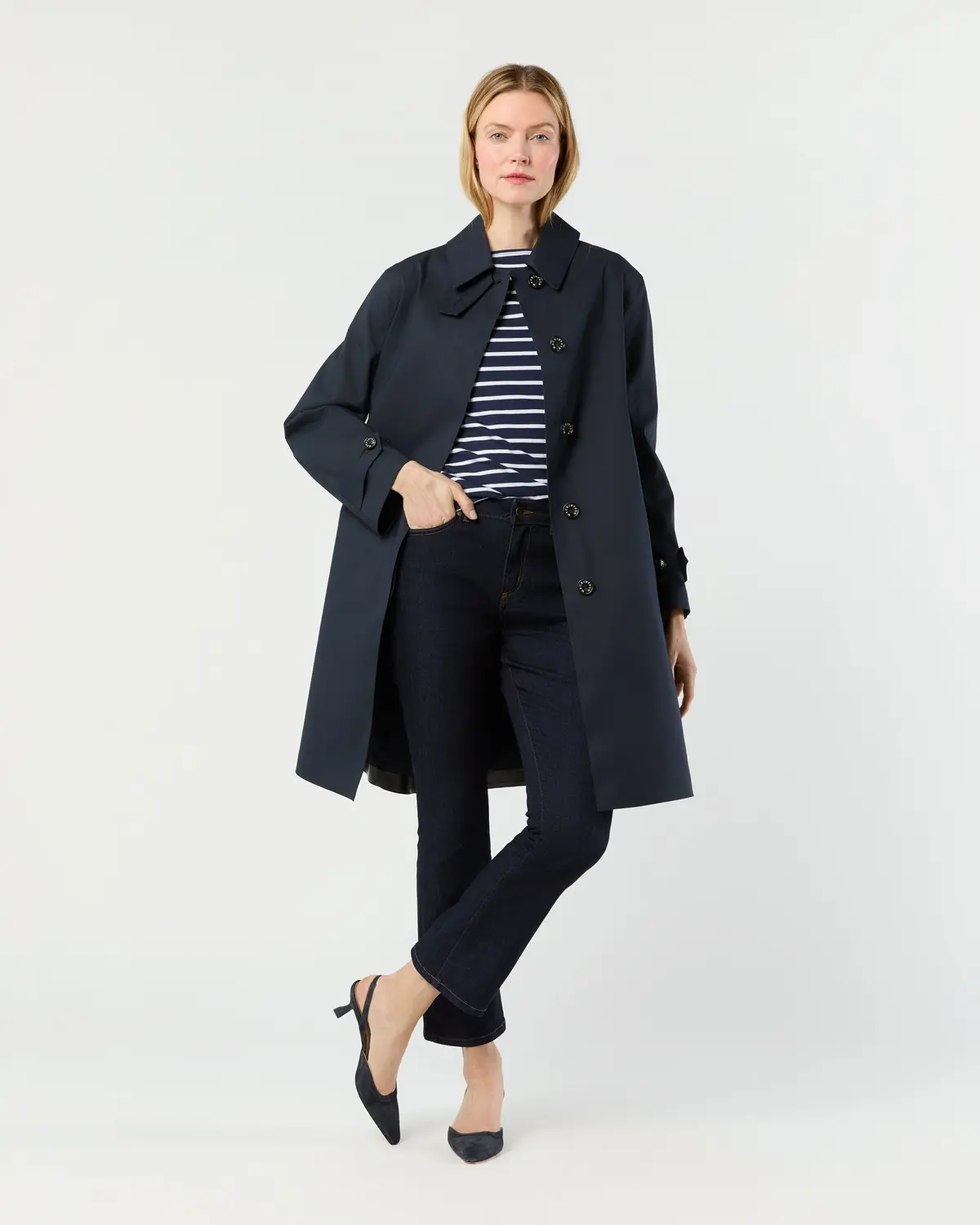 Banton Coat In Navy 1