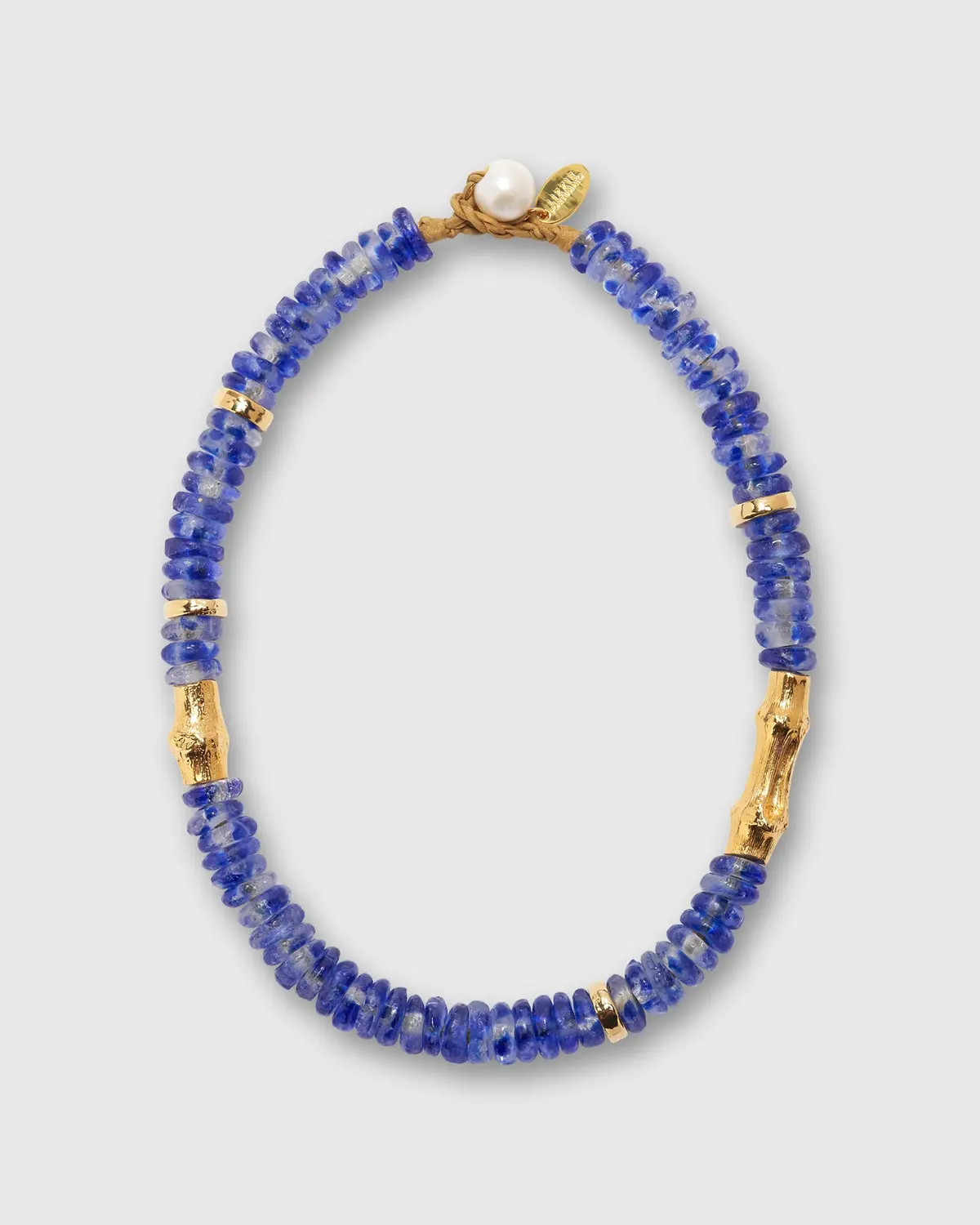 Toga Beach Necklace In Dark Blue Wave 1