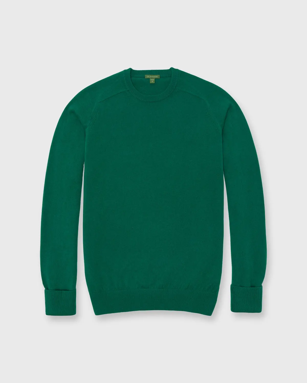 Classic Crewneck Sweater In Botanical Cashmere 1