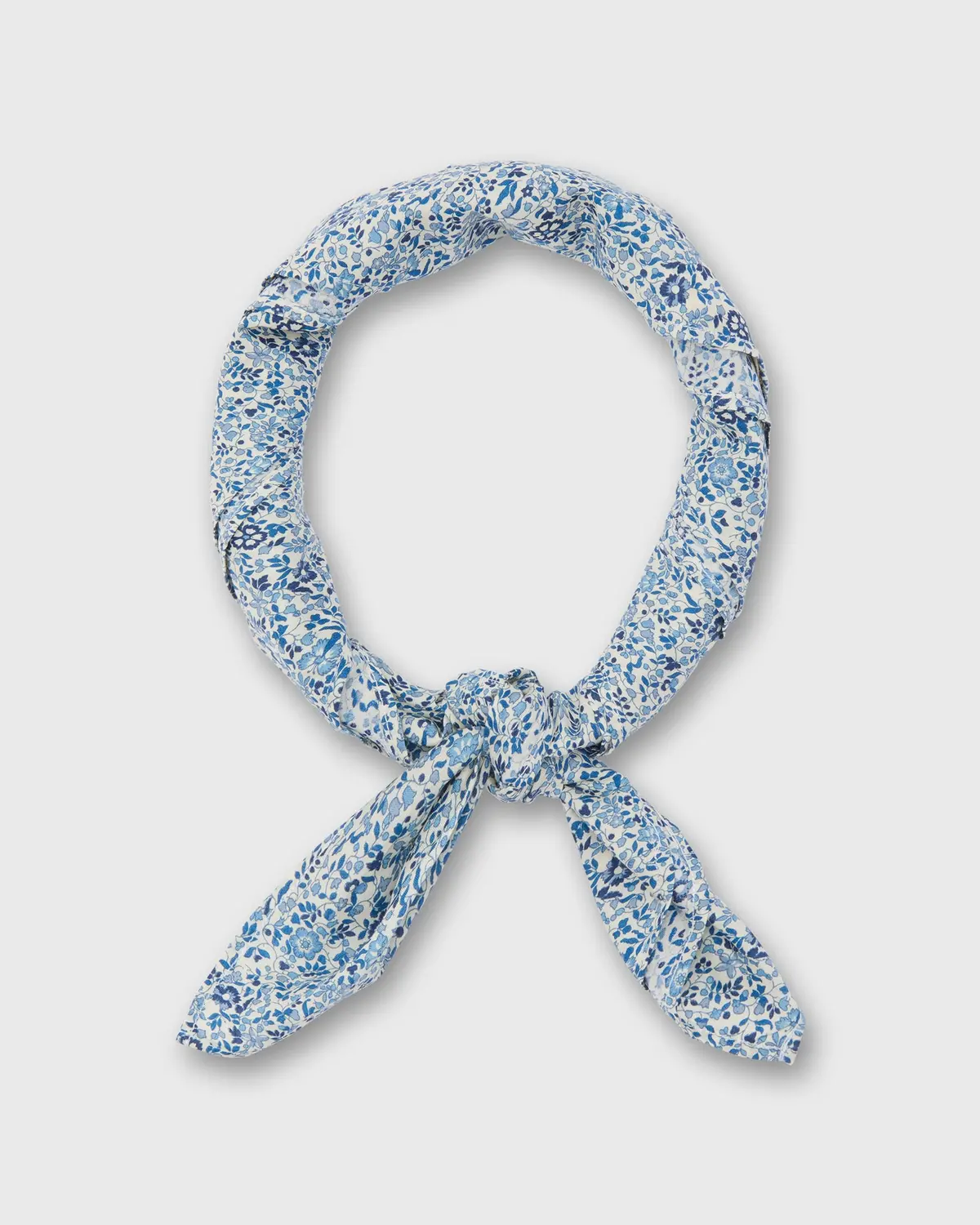 Anyway Scarf In Blue Katie & Millie Liberty Fabric 1