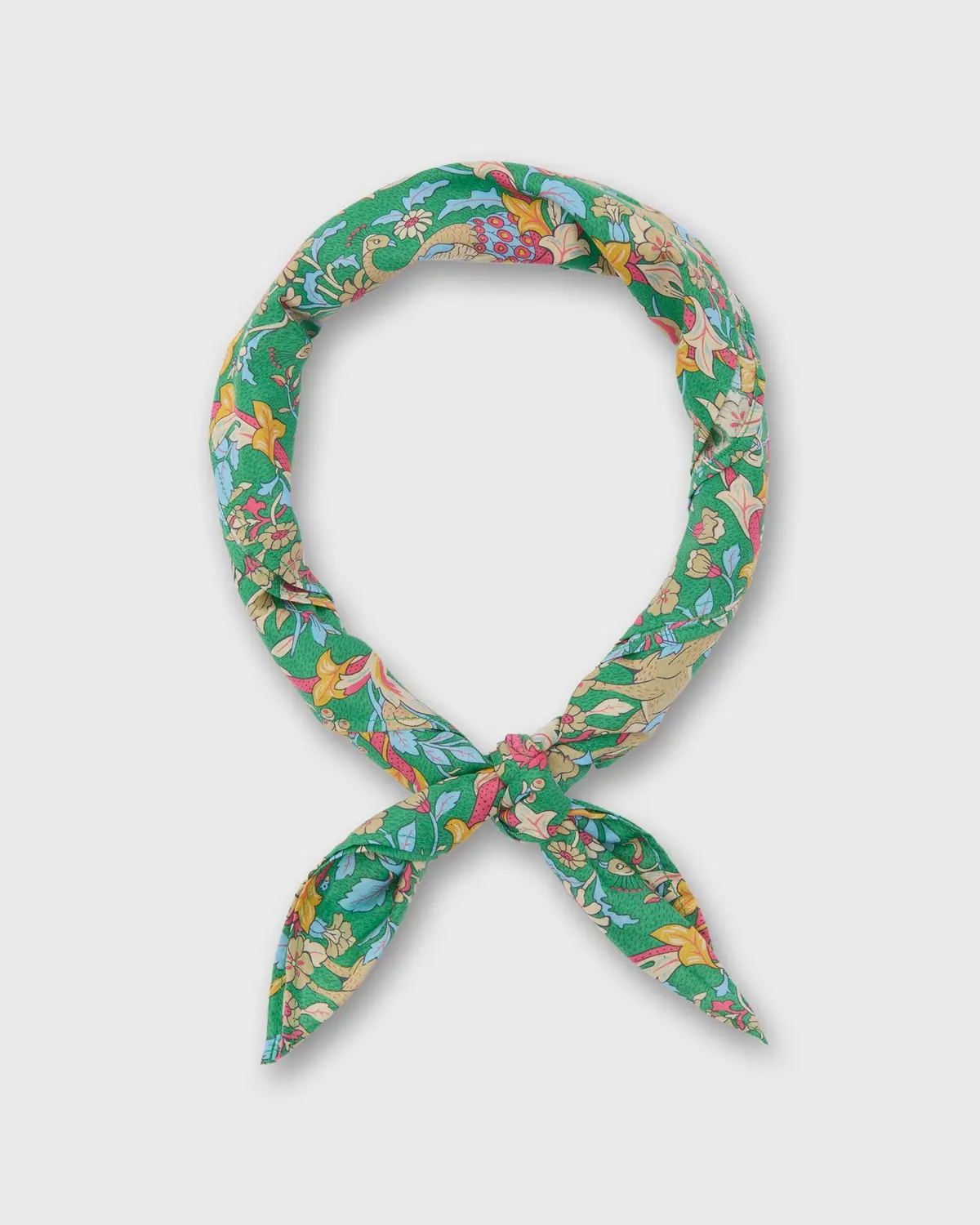 Anyway Scarf In Avocado/Multi Joan Liberty Fabric 1
