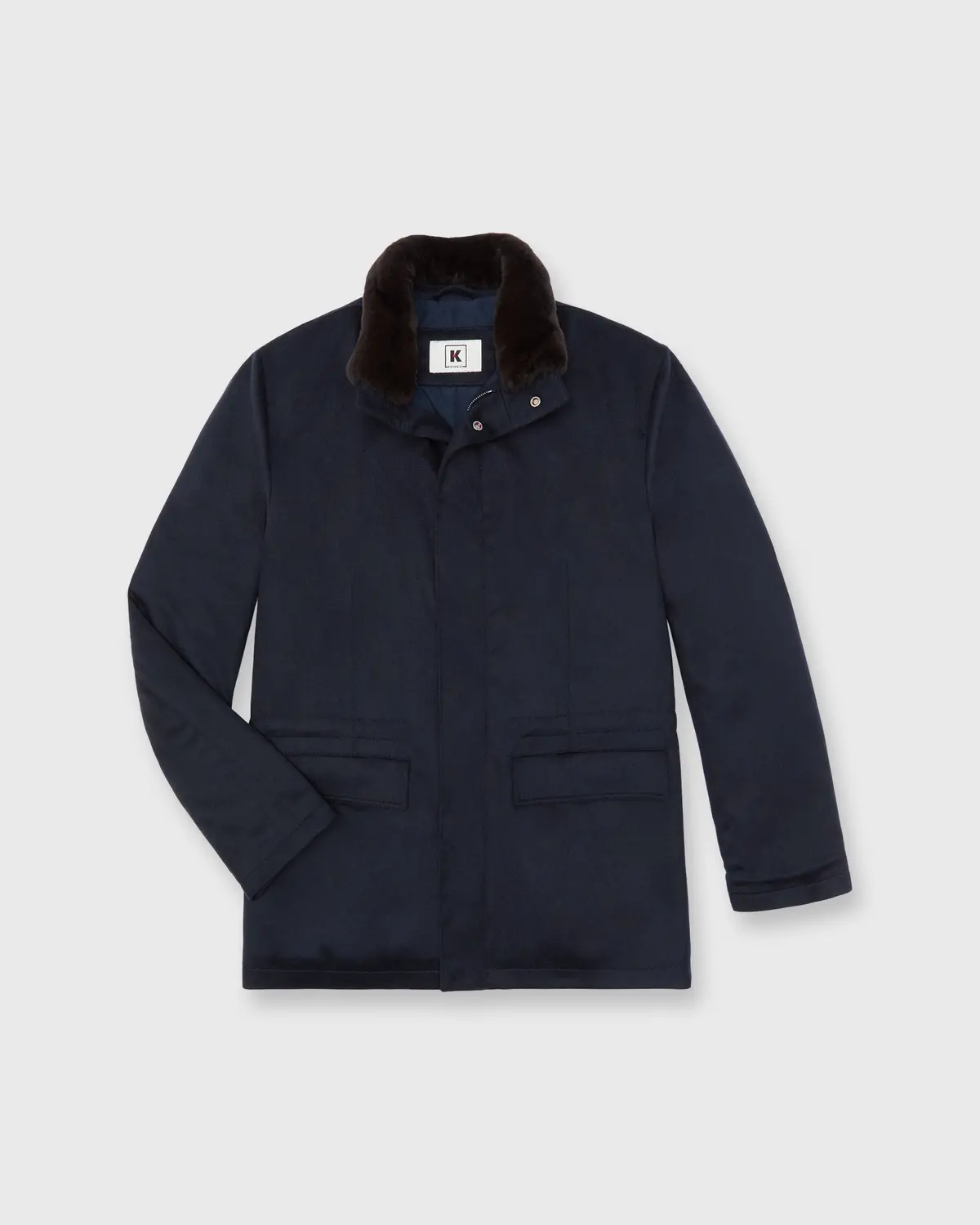 Saltaw Coat In Navy 1