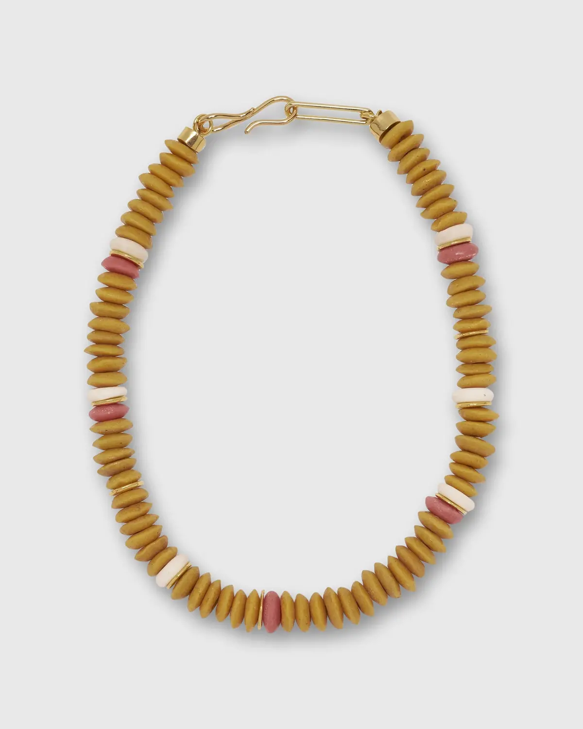 Laguna Necklace In Mustard 1