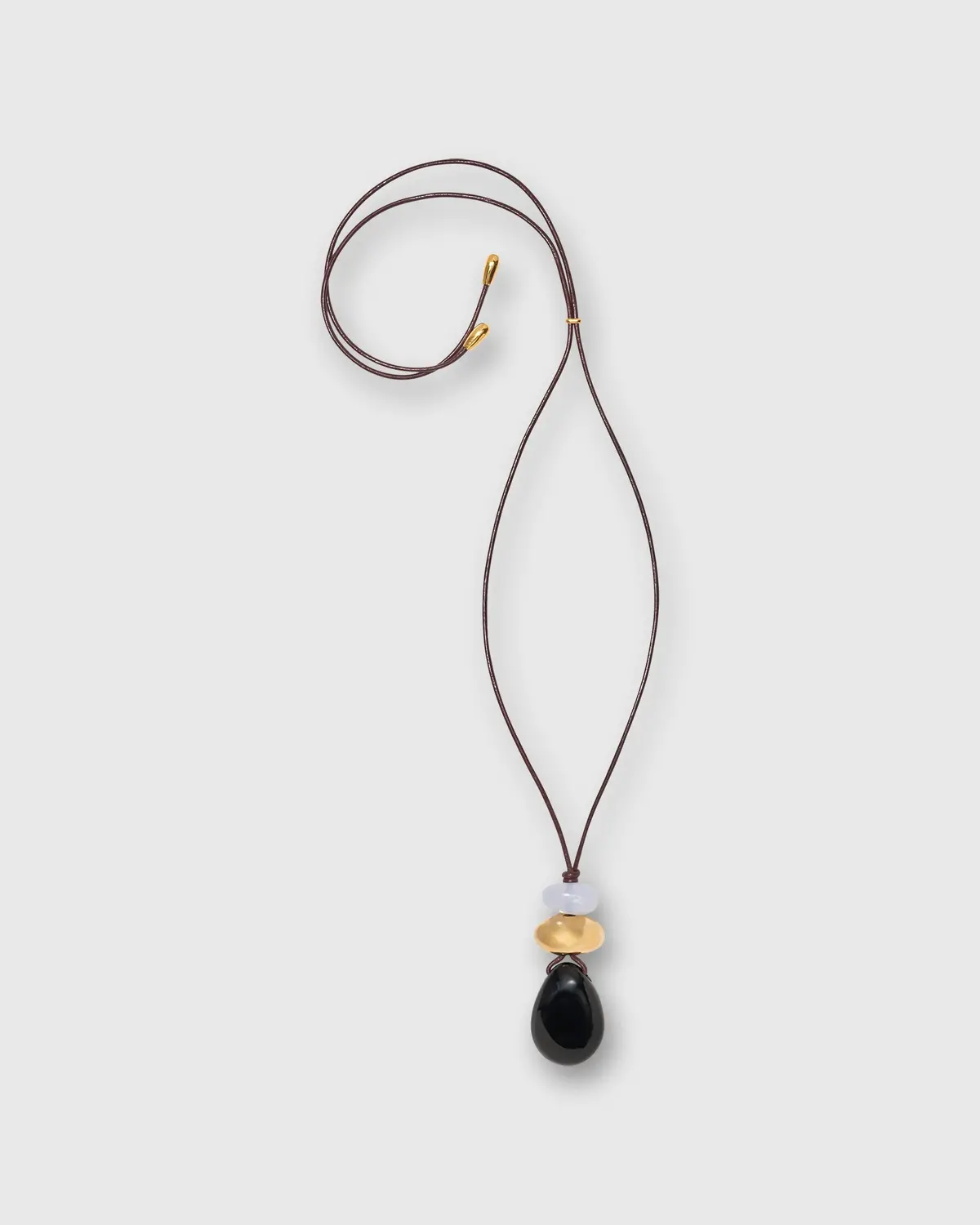 Museo Cord Necklace In Multi 1