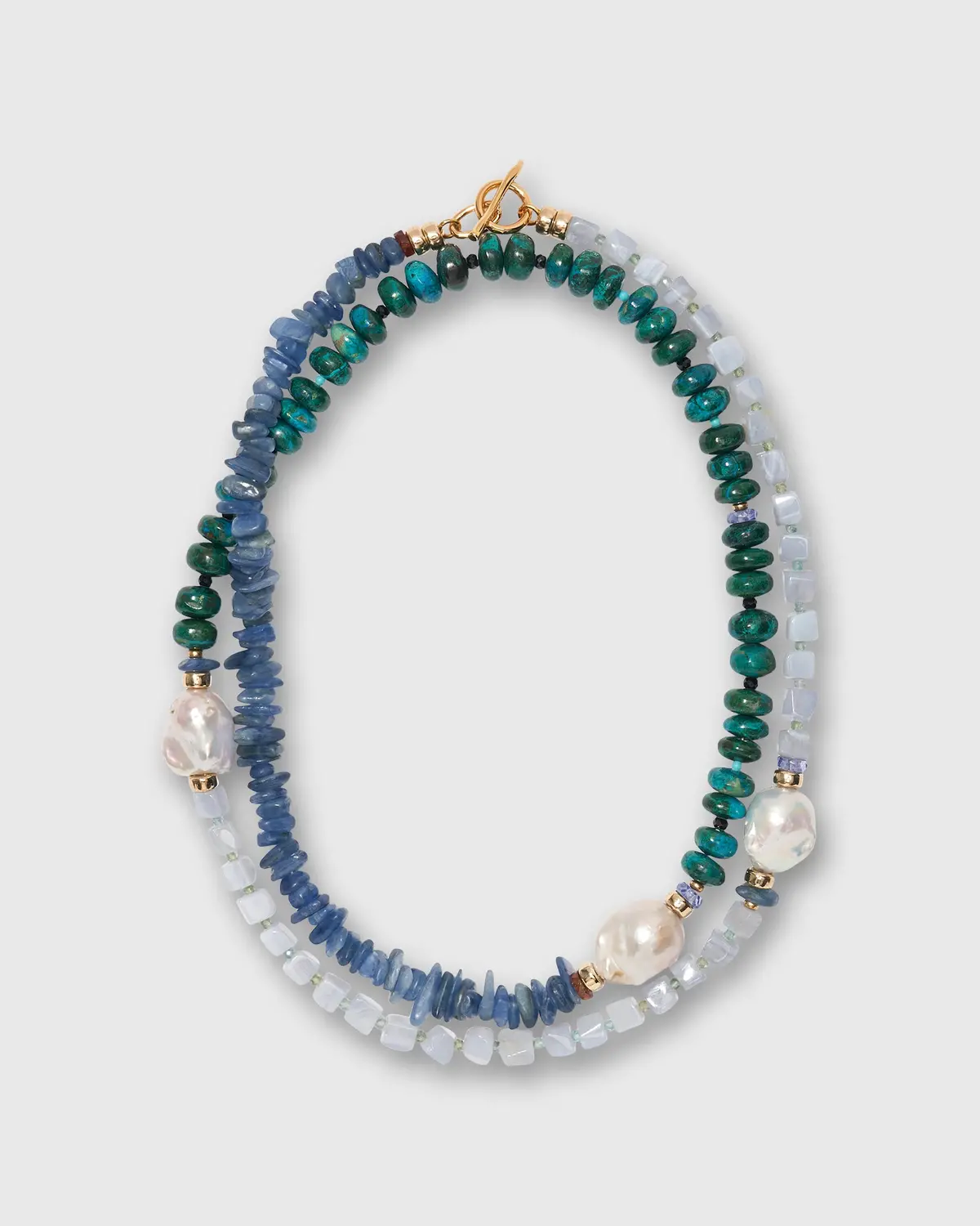 Cabana Necklace In Peacock 1