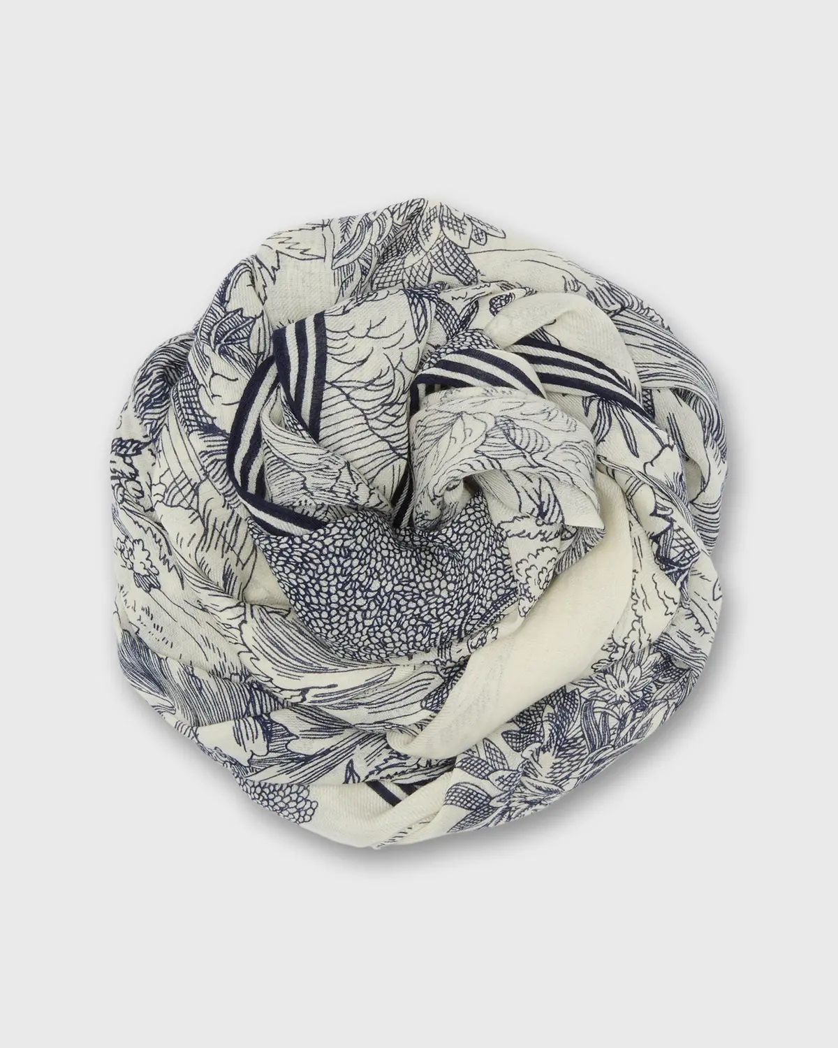 Histoire Scarf In White 1