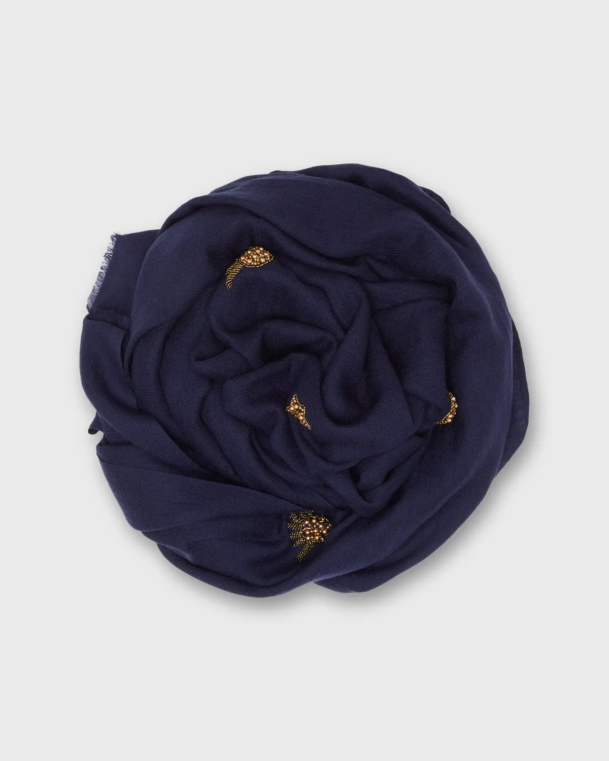 Sun & Moon Scarf In Peacoat Navy 1