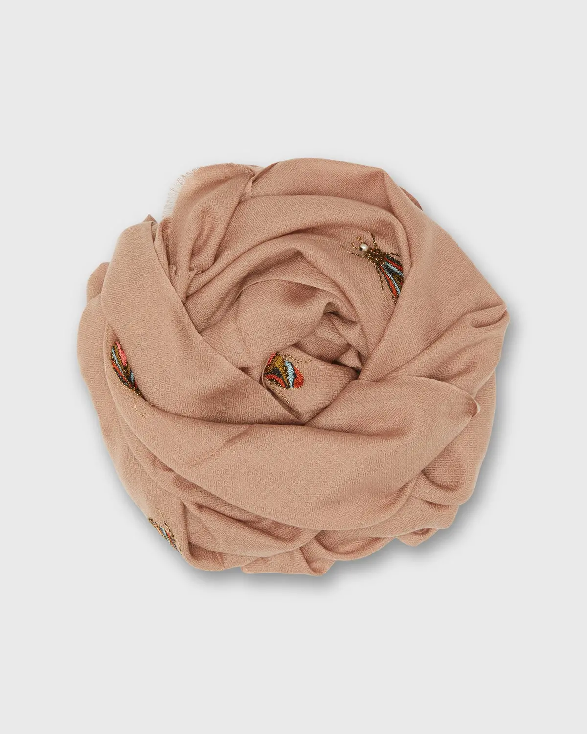 Bugs Scarf In Chanterelle 1
