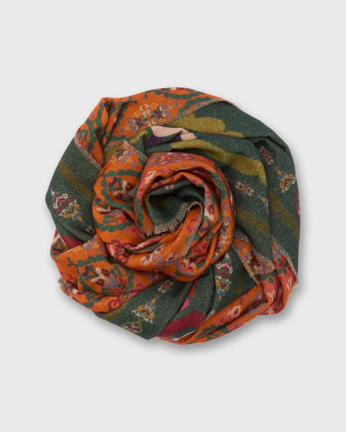 Reversible Wool/Cashmere Scarf In Morocco 1
