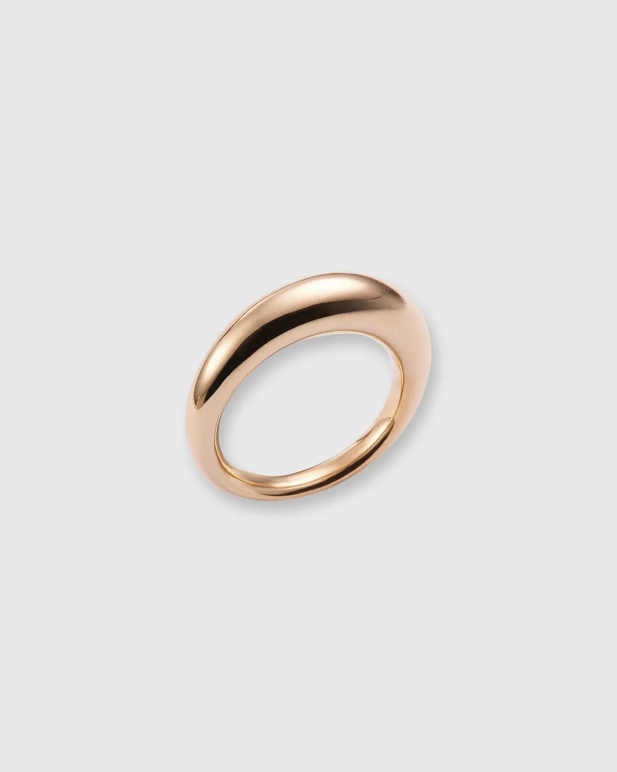 Thin Round Ring In Gold 1