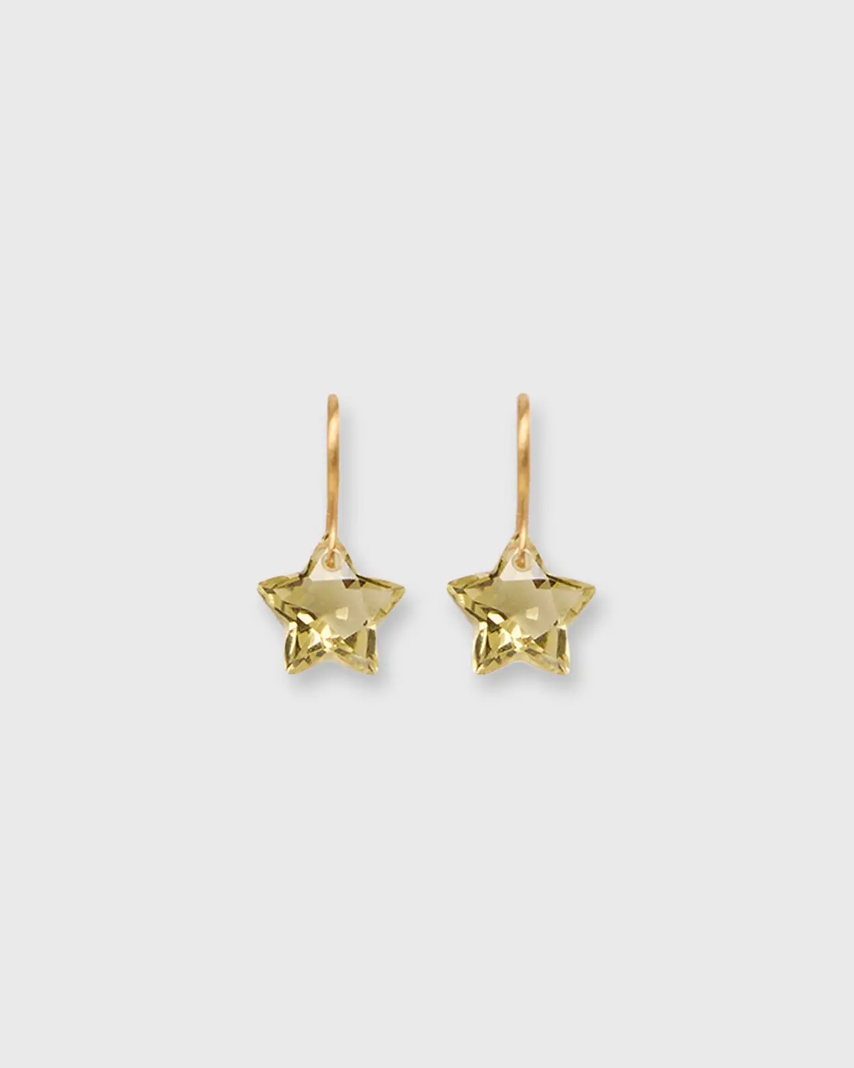 Small Wonder Earrings In Lemon Quartz 1