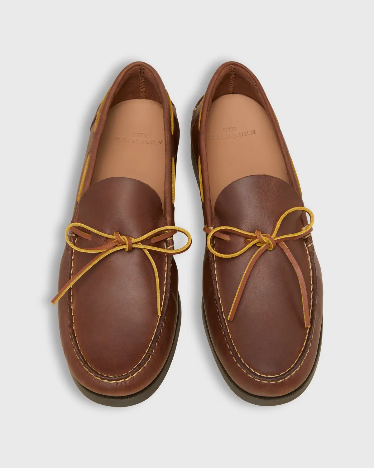 Camp Moccasin In Dark Brown Leather 1