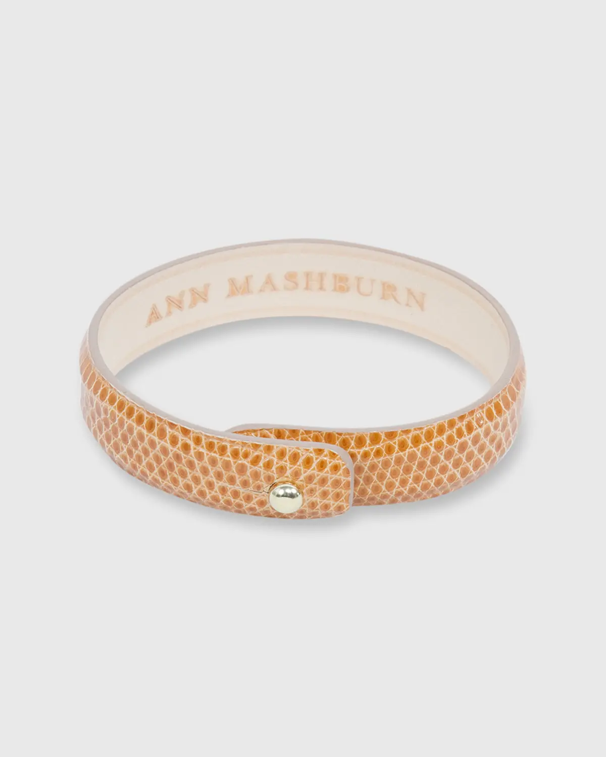 0.5" Lizard Cuff Bracelet In Buttercup 1