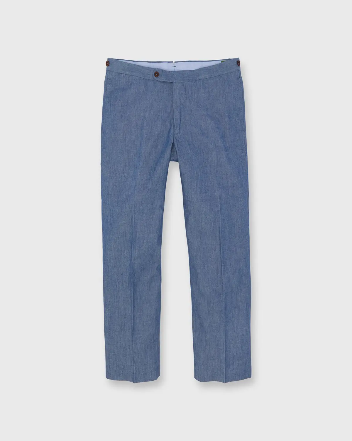 Side-Tab Sport Trouser In Indigo Chambray 1